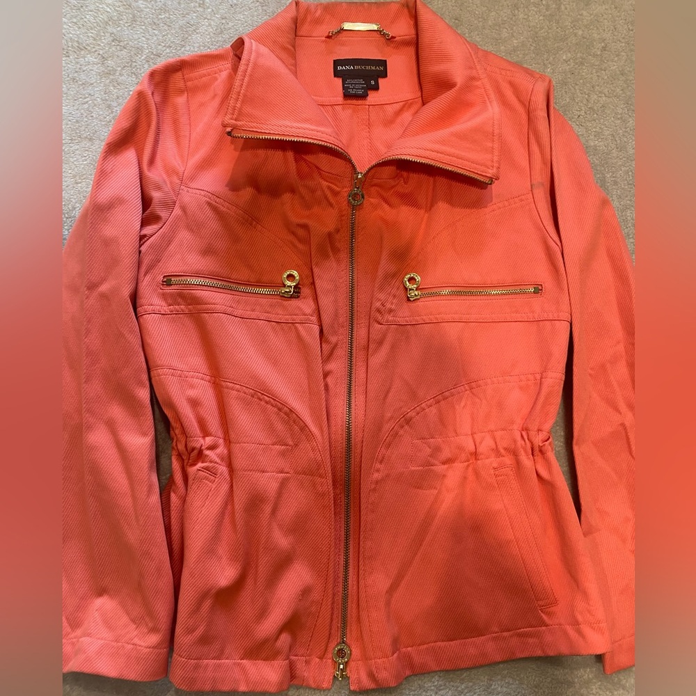 Dana Buchman Vibrant Coral Jacket